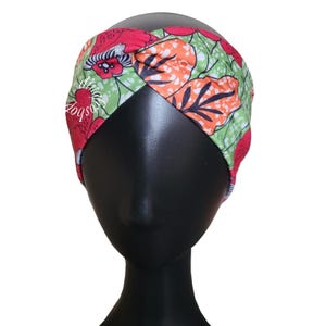 Bandeau Enfant Noeud En Wax – Fait Main Par Créatrice En R.D.C – Wabi Spirit