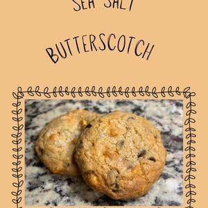 Sea Salt Butterscotch Cookies