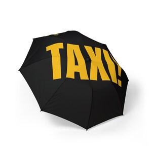 Handy Umbrella with Callout &#39;Taxi!&#39; - Perfect Gift For Travelers