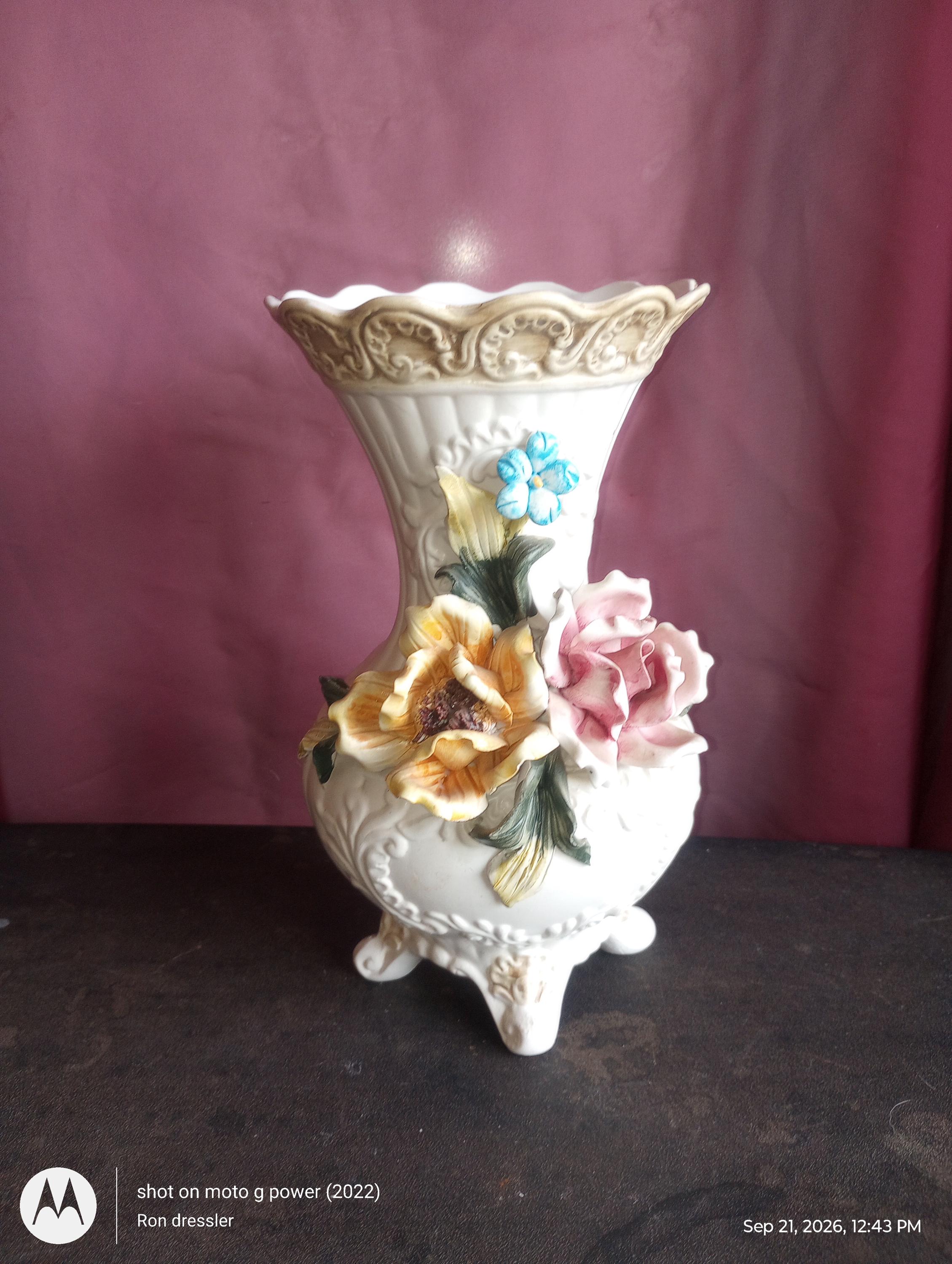 Capodimonte Vases - Etsy