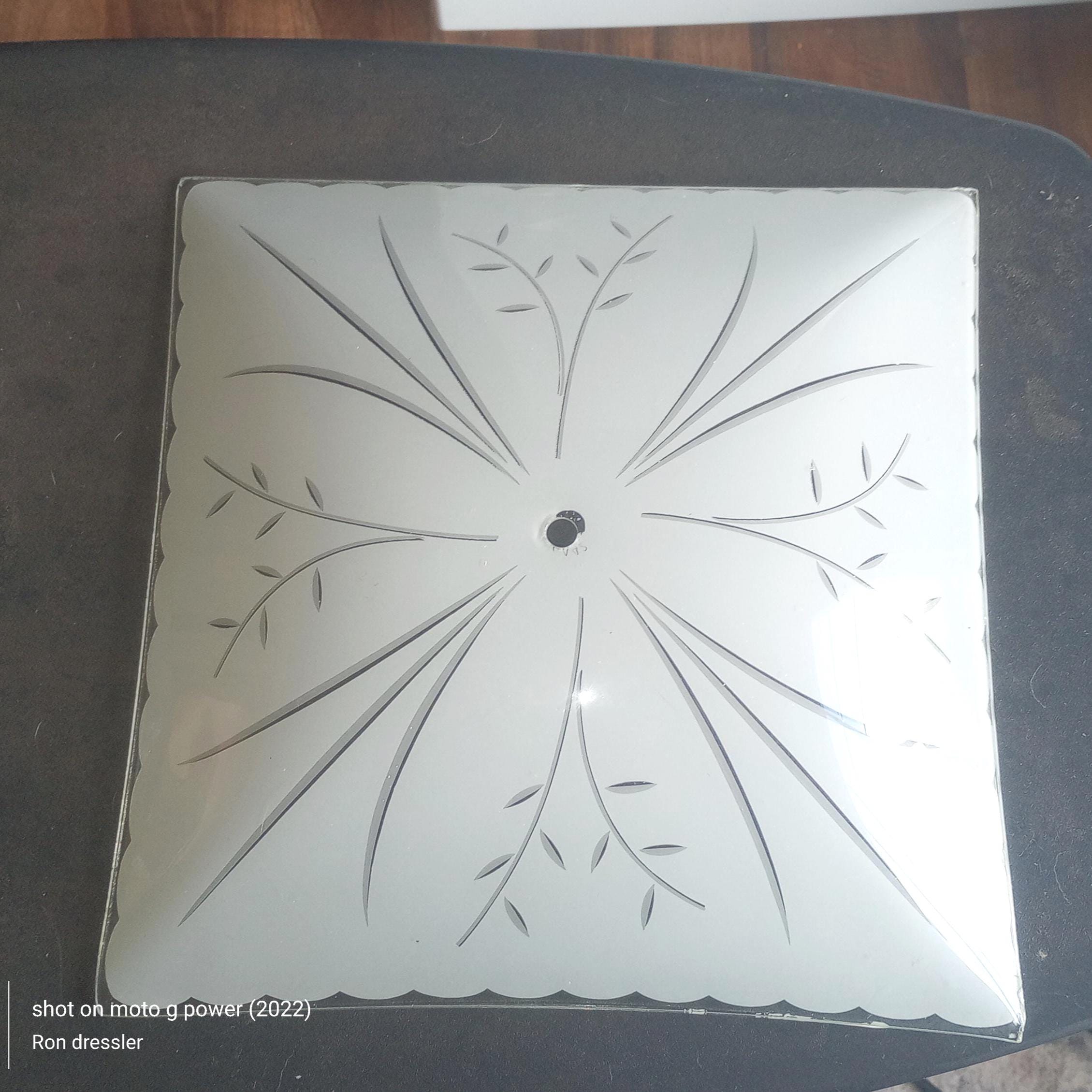 Vintage Square Ceiling Light Shade - Etsy