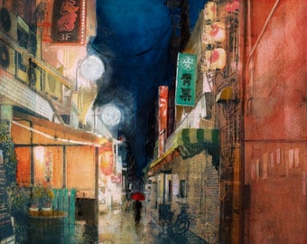 Nakano, Tokyo - 40 x 50 cm - Fine Art Reproduktion - Signiert vom Künstler