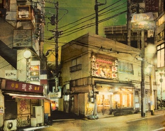 A Night in Tokyo - Signed by the artist