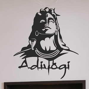 Adiyogi Wall art for Laser Cutting