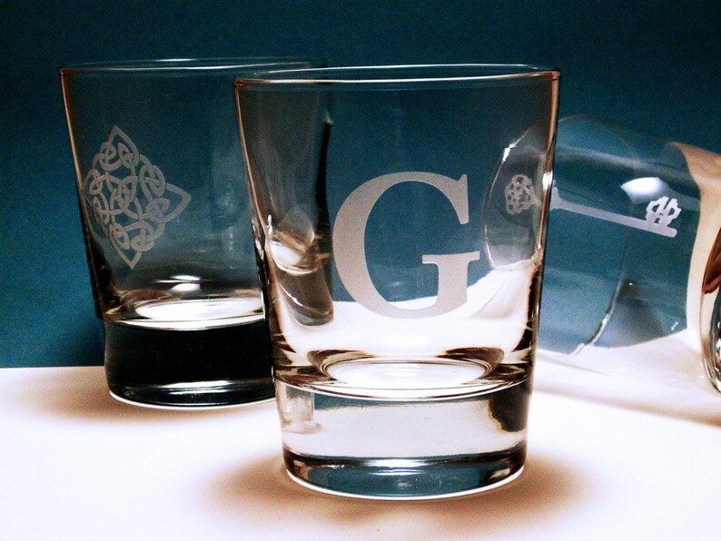 personalized whiskey glasses groomsmen