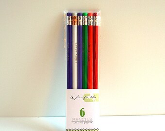 6 pencil gift sets - random assortment