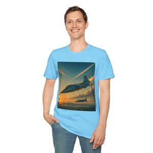 F-104 Starfighter T-Shirt: Supersonic Jet Graphic Tee, Military Aviation Art