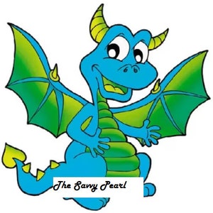 CROCHET graph with instructions PATTERN, happy dragon for afghan, pdf download