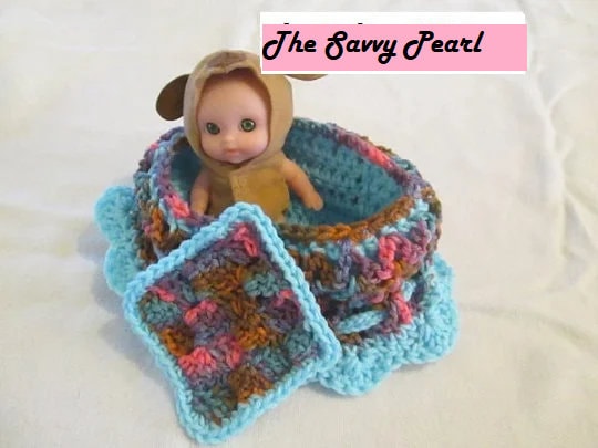Cupcake cradle purse crochet pattern sale