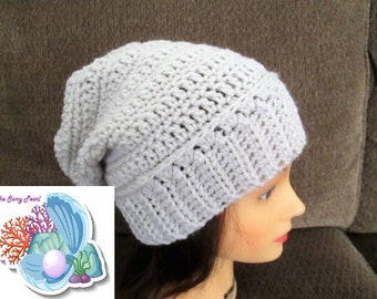 CROCHET PATTERN, for The Corinne Slouchy Hat, PDF, Instant download, women's size, adult, teens, gift ideas, diy project, winter, beanie