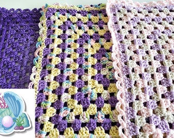 PATTERN, crochet, Instant PDF download, The Lizzie Afghan, make any size, easy, baby blanket, throw, full size, gift ideas, diy, English