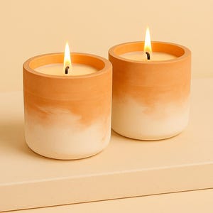 DIY Apelsin- och Kanelljuskit – Naturligt sojavax, Mysig vinterdoft