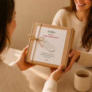 DIY Terrazzo Tray Kit for Two – Create Matching Decorative Trays | Fun Date Night Activity for Couples