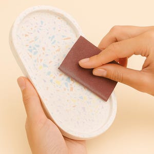 DIY Terrazzo Tray Kit – Create a Stylish Handmade Catchall for Your Home