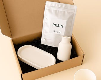 Resin Decorating Kit – Design Your Tray and Vase with Custom Colors