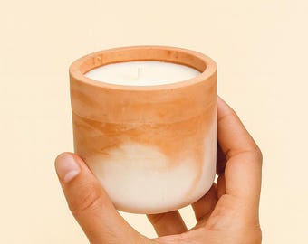 DIY Orange Cinnamon Soy Candle Kit: Handmade Creative Gift