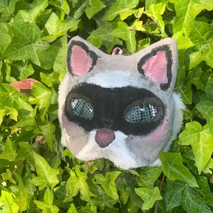 Raccoon Therian Mask Cute Gear Accessory