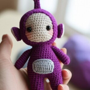 Amigurumi Teletubbies Crochet Pattern| Laa Laa, Digital Pattern Download| Wiggle Whim