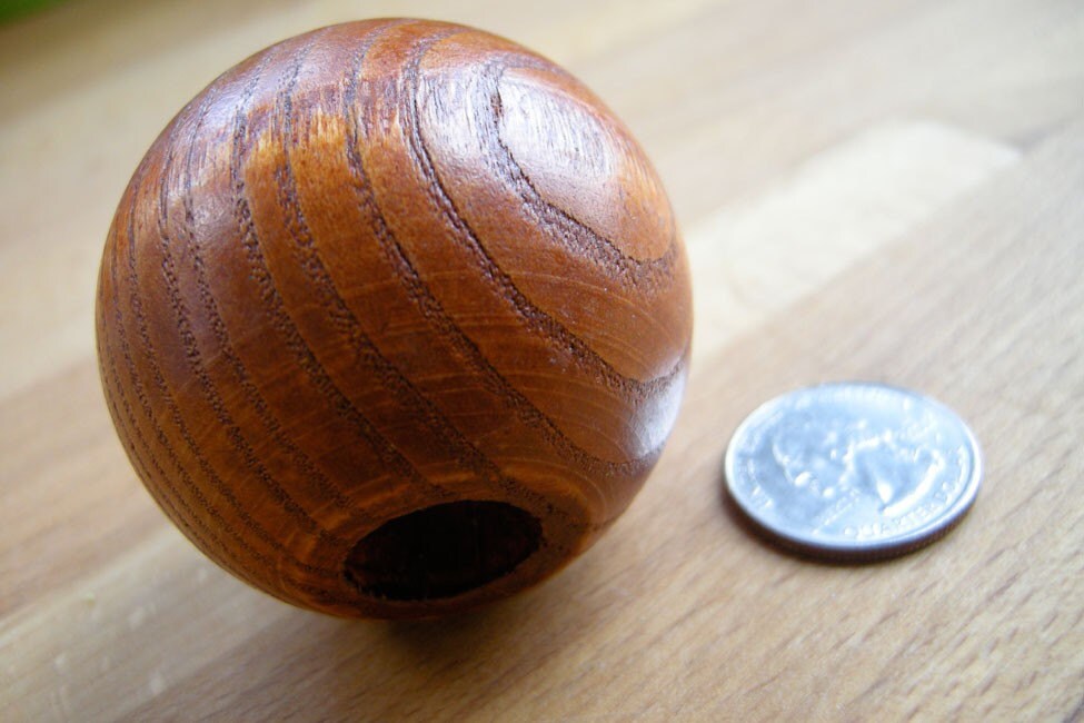 Extra Large Wooden Beads 6 PCS Etsy