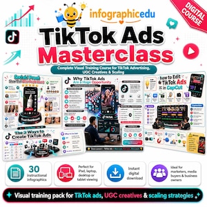 TikTok Ads Masterclass: Complete Visual Training Course for TikTok Advertising, UGC Creatives & Scaling