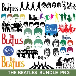 The Beatles Svg Bundle,The Beatles Vector,The Beatles Clipart,The Beatles Png,The Beatles Silhouette,Rock Band Svg,Rock Star Svg,Iconic Rock