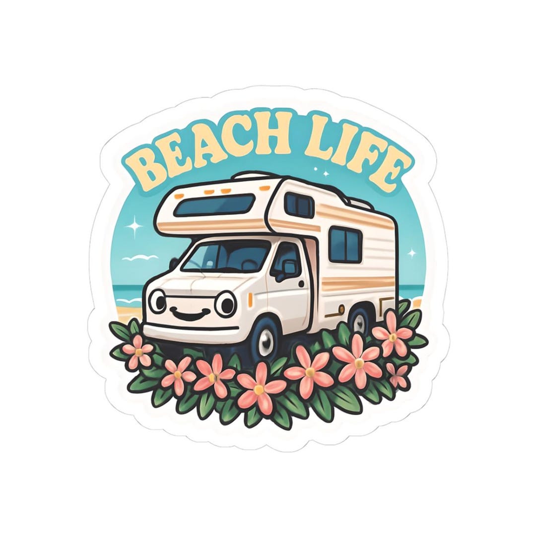The Bird House RV Sticker, Custom Camper Decal for Catherine, Retro ...