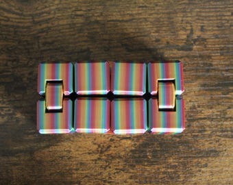 3D Printed Fidget Cube: Metallic Colors