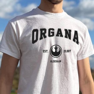 Organa EST. 19.BBY adults unisex T-shirt