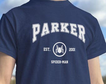 Parker EST. 2001 Vuxen unisex t-shirt