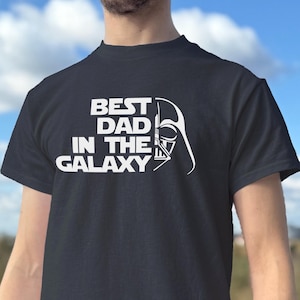 The Best Dad in the Galaxy vader adults unisex T-shirt