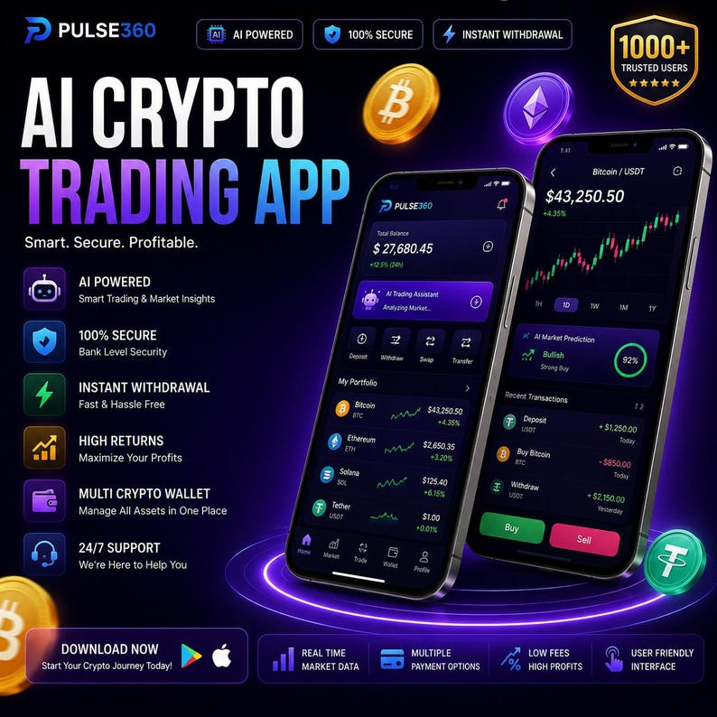 AI暗号通貨マイニングPHPスクリプト｜レスポンシブウェブサイトテンプレート（デジタルダウンロード） 画像 1