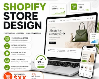 Shopifyエキスパートサービス｜カスタムShopifyストアのデザイン、セットアップ、SEO最適化