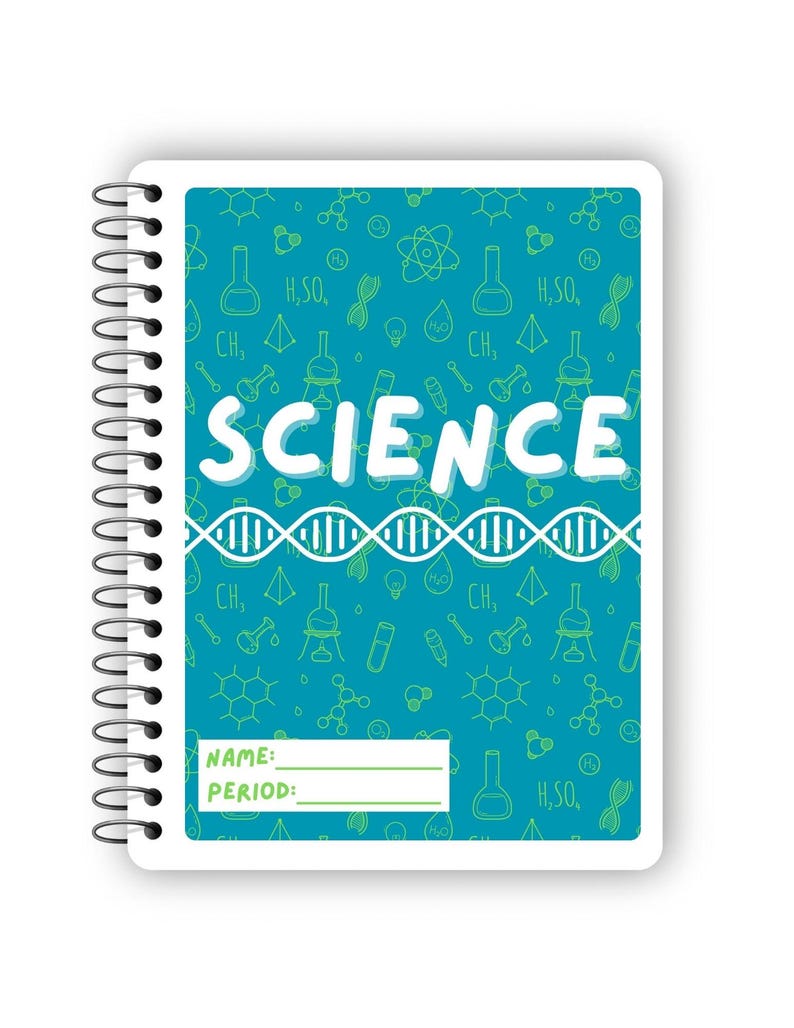 Science Binder Side Science Binder Cover Insert | Digital Download | Student & Teacher ...
