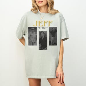 Jeff Probst Vintage Unisex Shirt, Vintage Jeff Probst TShirt Gift For Him and Her Survivor 90s retro design graphic Comfort Color Sweatshirt