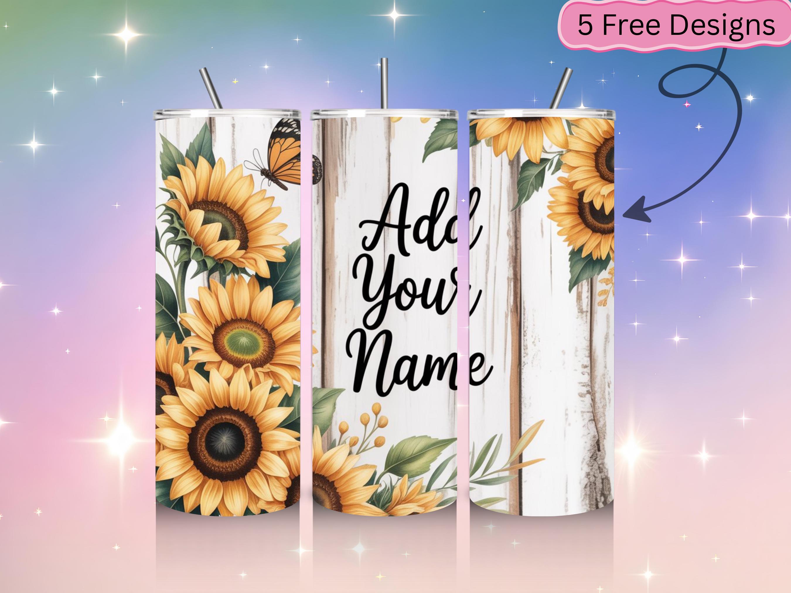 Tournesols Tournesols Tournesol Tournesol * Tournesol fleurs western Tournesol * Verres fleuris Art Boho verres PNG