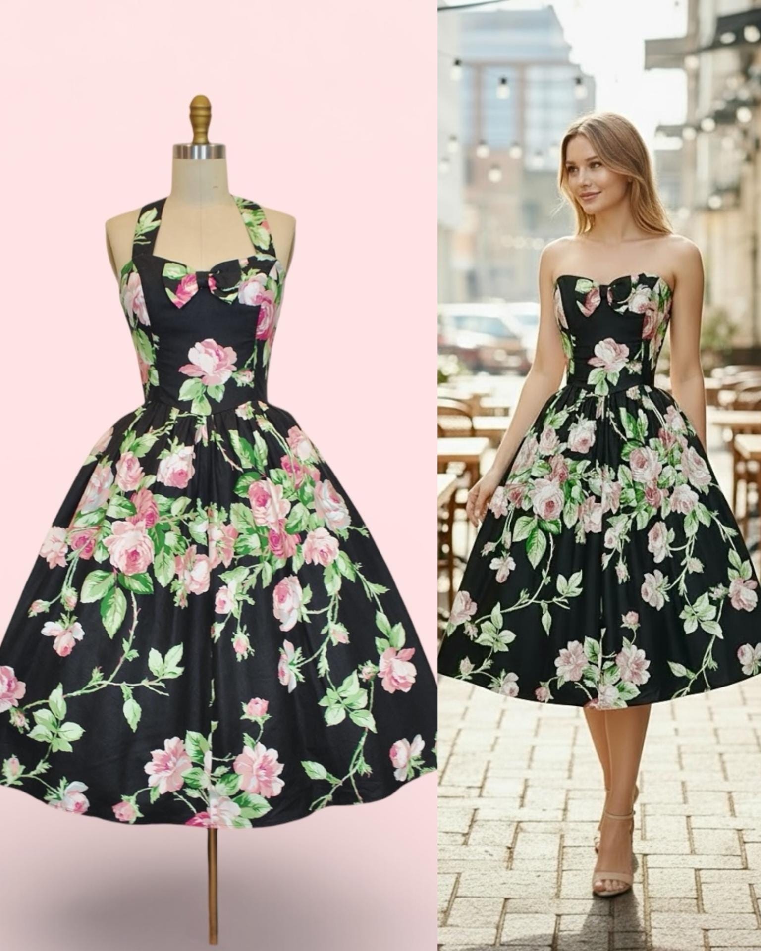 English Tea Dress - Etsy
