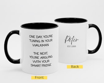 Taza personalizada para 70 cumpleaños: un regalo divertido y novedoso