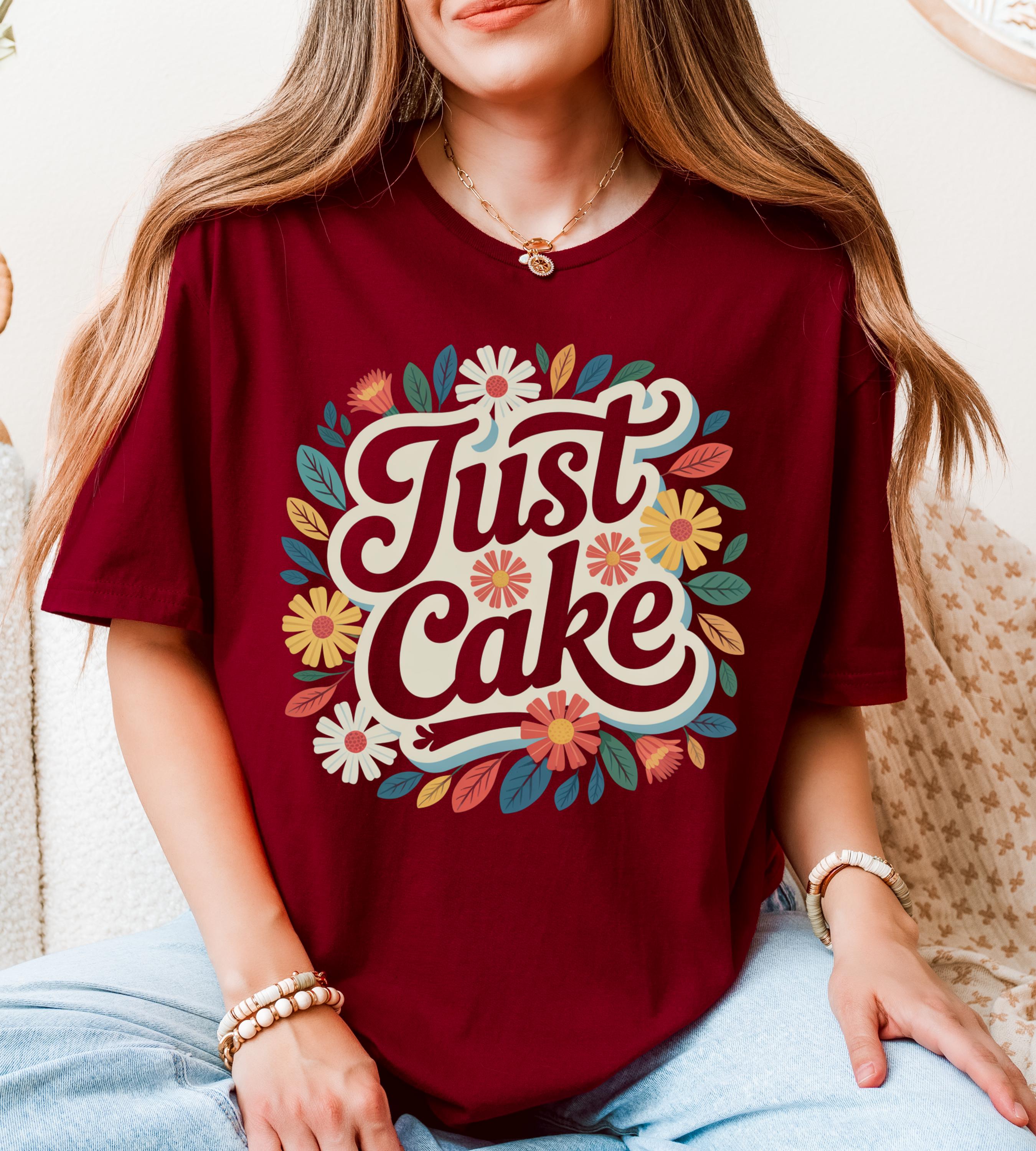 Colorful Cake Graphic T-Shirt: Unisex Softstyle Tee for Bakers