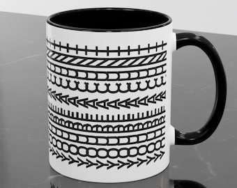 Taza con mensaje grosero oculto: regalo sarcástico para un compañero de trabajo