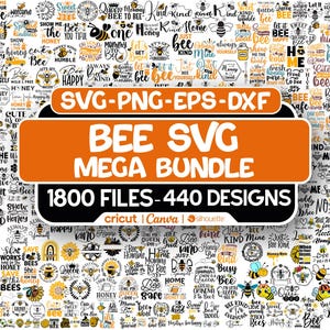 Mega Bee Svg, Bee Hive Svg, Bee Png, Honeycomb Svg, Bee Clipart, Queen Bee Svg, Honey Bee Svg, Cute Bee Svg, Bumble Bee, Cricut, Silhouette