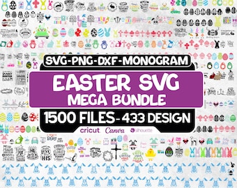 Easter Svg Bundle, Retro Easter Svg, Happy Easter Svg, Easter Shirt Svg, Bunny Svg,  Easter Svg For Cut File, Easter Egg Svg, Easter SVG