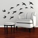 Bird Wall Decals Bird Decals Bird Wall Decal Bird Wall - Etsy