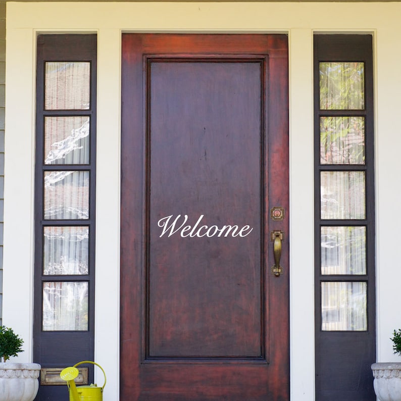 Entryway Wall Decor Wall Decal Door Decals Front Door Decals