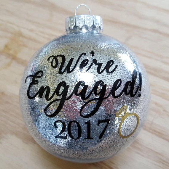 Newly engaged best sale christmas ornaments