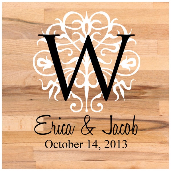 Dance Floor Decal - Dance Floor Monogram - Floor Decal - Wedding Floor Decal - Wedding Decor - Custom Wedding Stickers - Wall Decals