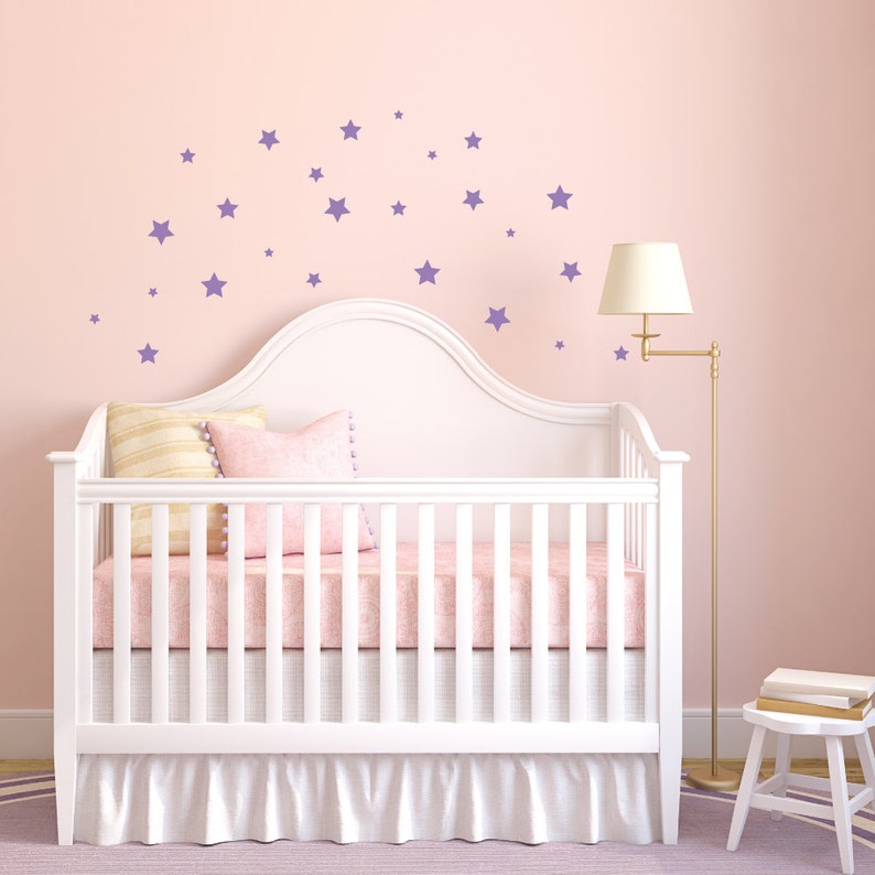 Wall Decals Nursery Wall Decor Nursery Wall Decals Star Decals Star Wall Decals Removable Wall Decals Wall Decor StickerS image 3