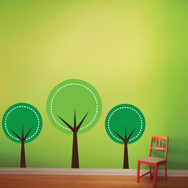 Tree Wall Decal for Nursery Playroom or Kids Room image 1