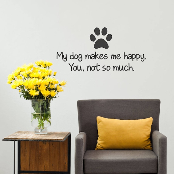 Dog Wall Decal Pet Gift Decals - Dog Wall Decals Dog Wall Decal Pet Gift Decals - Dog Wall Decals