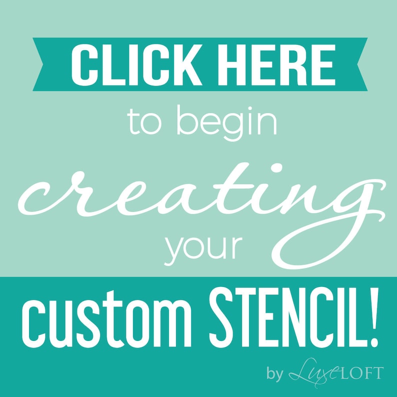 Custom Stencil Stencils for Wood Signs