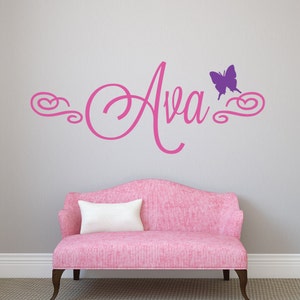 Wall Decals - Stickers  - Wall Decor - Custom Stickers - Decals - Custom Decals - Personalized Name Decal - Nursery Wall Decals